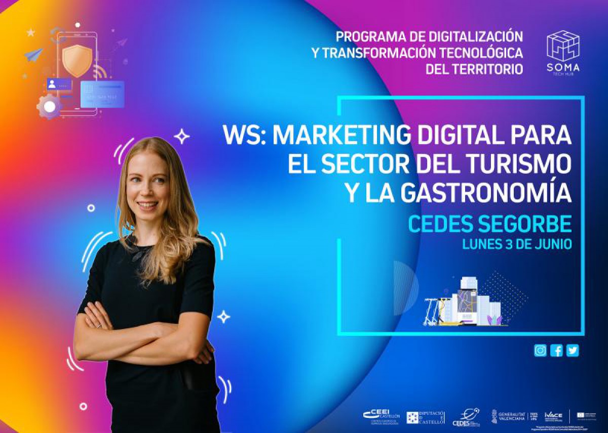 Taller: Marketing digital para el sector del turismo y la gastronomía. Segorbe