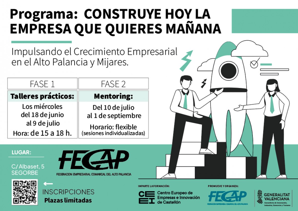 Programa: Construïx hui l'empresa que vols demà. 