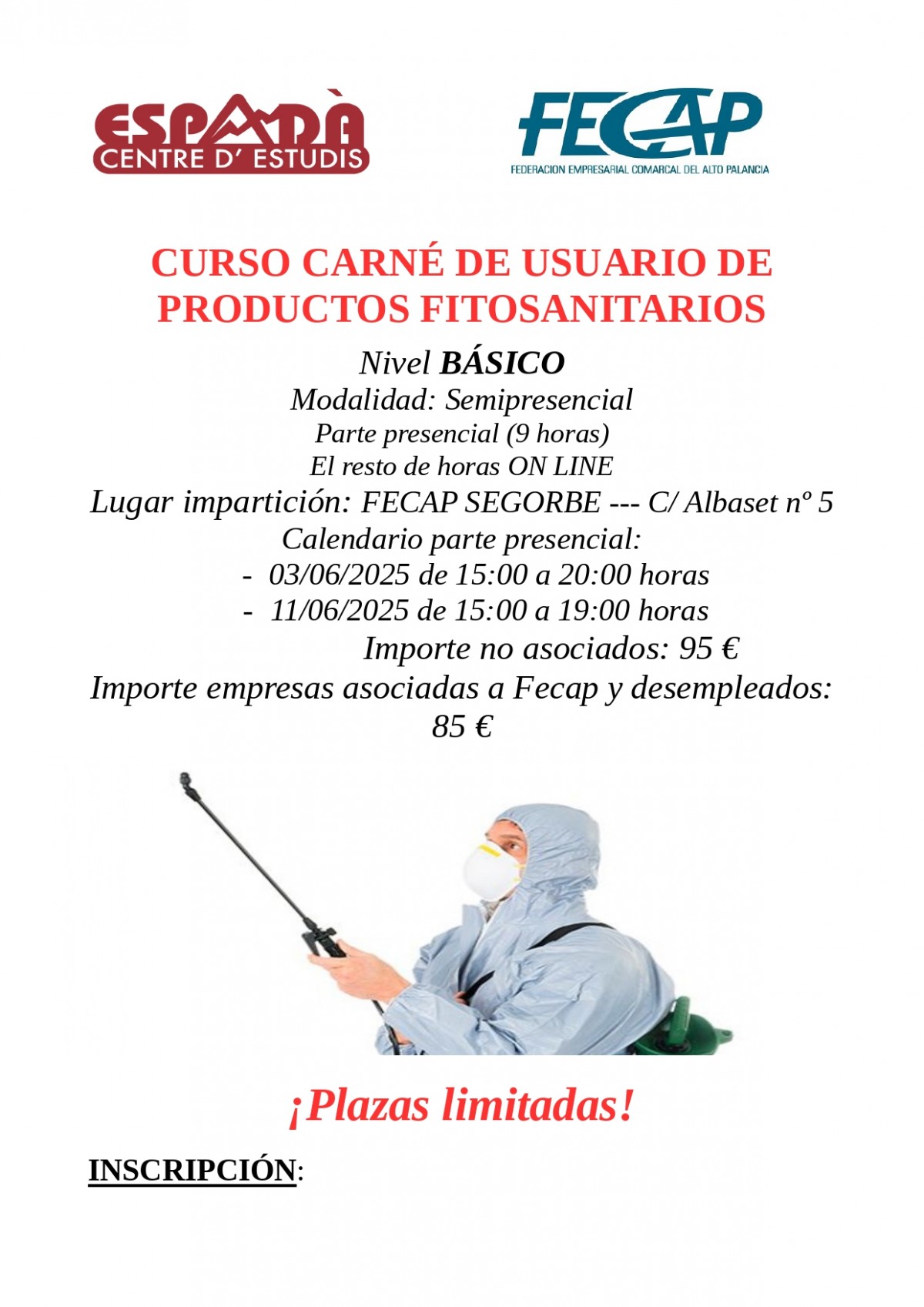 CURS BÀSIC CARN PRODUCTES FITOSANITARIS