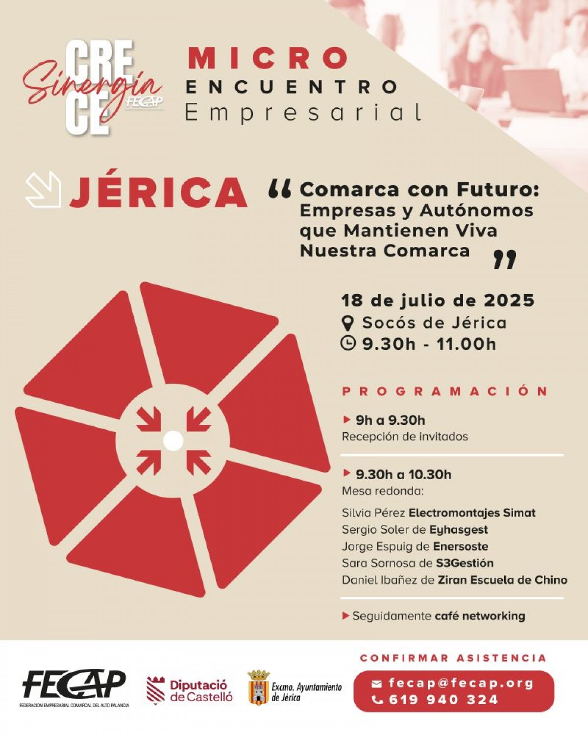 Microencuentro: Comarca con futuro: Empresas y autónomos que mantienen viva nuestra comarca
