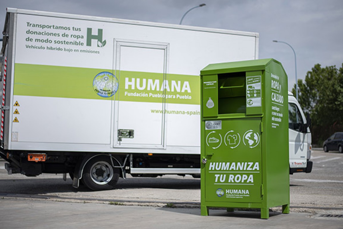 Humana recupera 17.427 toneladas de textil usado en España para darles un fin social