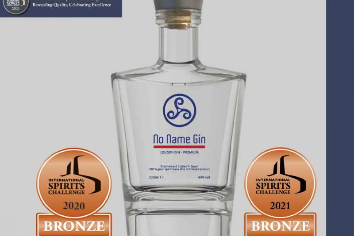 'No name gin', la ginebra de Segorbe, amb doble medalla de bronze a la qualitat a Londres