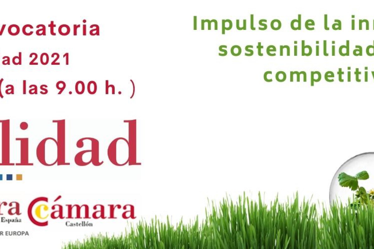 NUEVA CONVOCATORIA PROGRAMA SOSTENIBILIDAD, Solicitudes: 21 de julio2021 (09:00 h)
