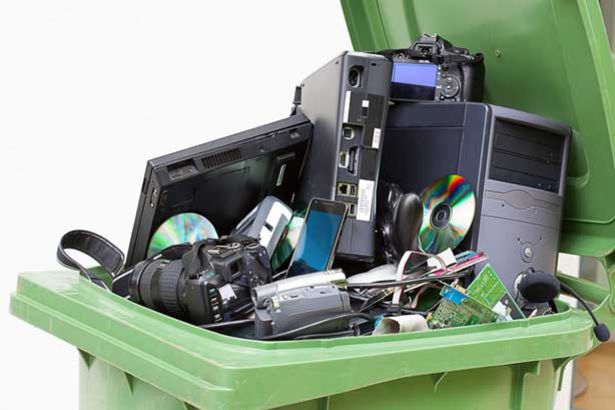 Reciclaje de los RAEE (Residuos de los Aparatos Eléctricos y Electrónicos)