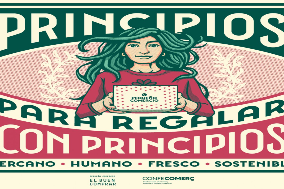La Asociación de Comerciantes del Alto Palancia, integrada en FECAP y Confecomerç activa la campaña para regalar con principios