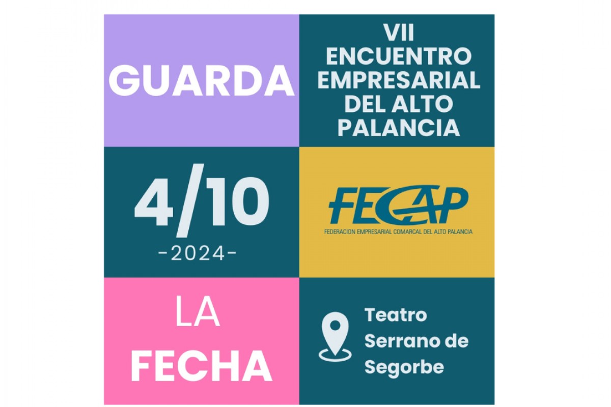 VII Encuentro Empresarial del Alto Palancia 4 de octubre Teatro Serrano