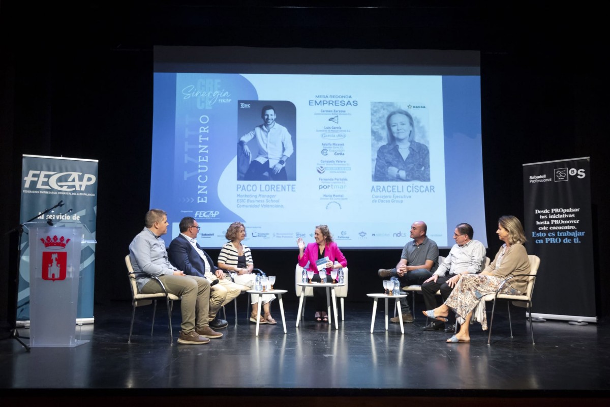 La VIII Trobada Empresarial *SinergiaCrece *FECAP reunix més de 200 professionals a Segorbe per a impulsar la innovació i el talent emprenedor